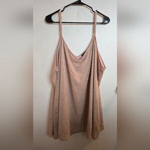 Torrid Women's Blush Lace Cami Tank Top